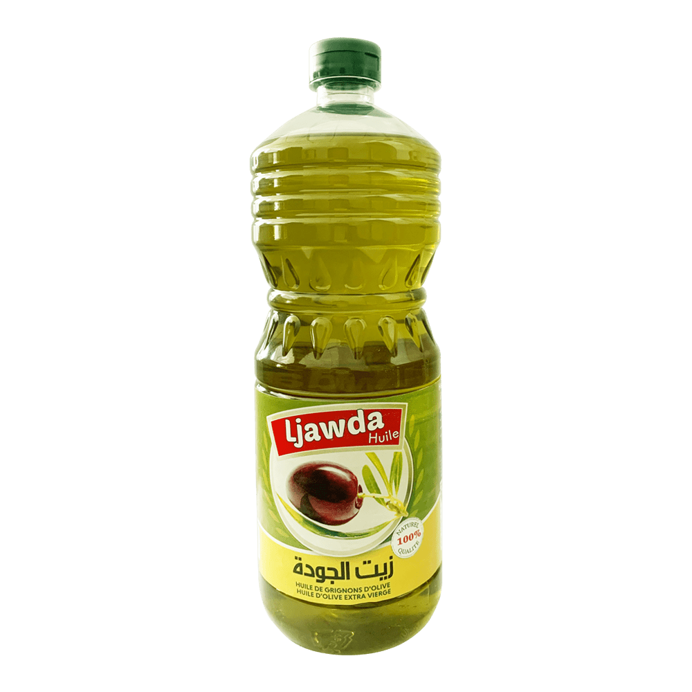 Huile de grignon d'olive 1l - Achat, utilisation,LJAWDA – Panier d'orient