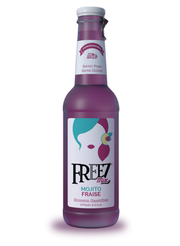 FREEZ MIX MOJITO FRAISE 275 ML - Panier d'orient, épicerie orientale en ligne, sans alcool, halal