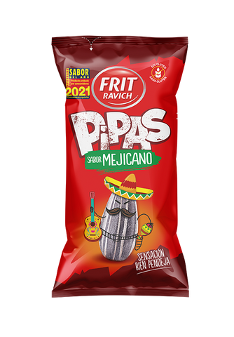 Graines de tournesol saveur mexicaine FRIT RAVICH 40G - Panier d'Orient, épicerie orientale en ligne, halal