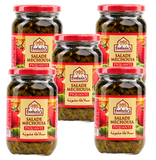 SALADE MÉCHOUIA PIQUANTE FANTASIA 350G 5 POTS - Panier d'Orient épicerie orientale en ligne