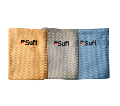 Torchon en microfibre Suff – Lot de 3 pièces (60 x 40 cm)
