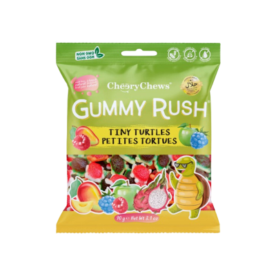 BONBONS TINY TURTLES 90G - Gummy Ruch - Panier d'Orient épicerie orientale en ligne, halal