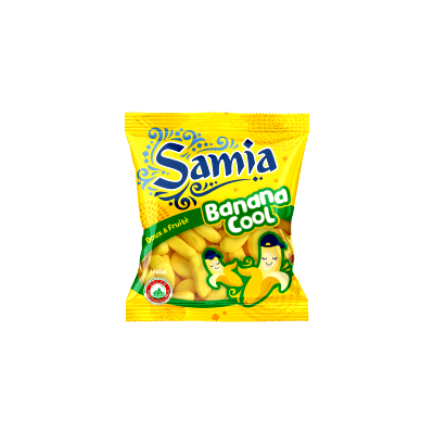 BONBONS BANANA COOL SAMIA 90G - Panier d'Orient épicerie orientale en ligne halal