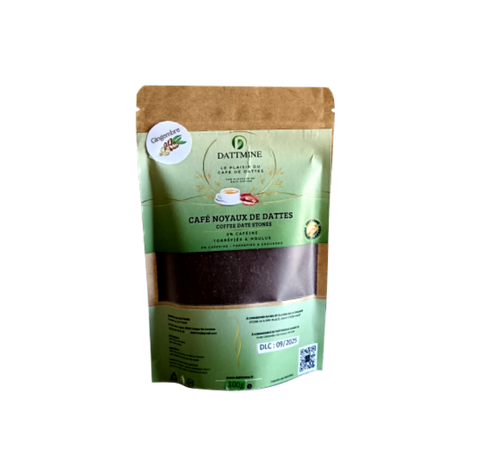 CAFÉ DE NOYAUX DE DATTE  DATTMINE 250G - Panier d'Orient épicerie orientale en ligne