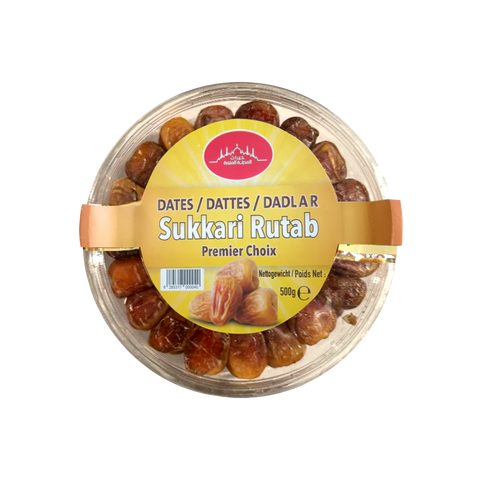 DATTE SUKKARI RUTAB 500G - Panier d'Orient  épicerie orientale en ligne