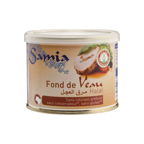 FOND DE VEAU POT 100G SAMIA - Panier d'Orient, épicerie orientale en ligne, halal