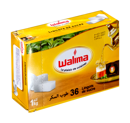 LINGOTS DE SUCRE 1KG WALIMA - Panier d'Orient, épicerie orientale en ligne