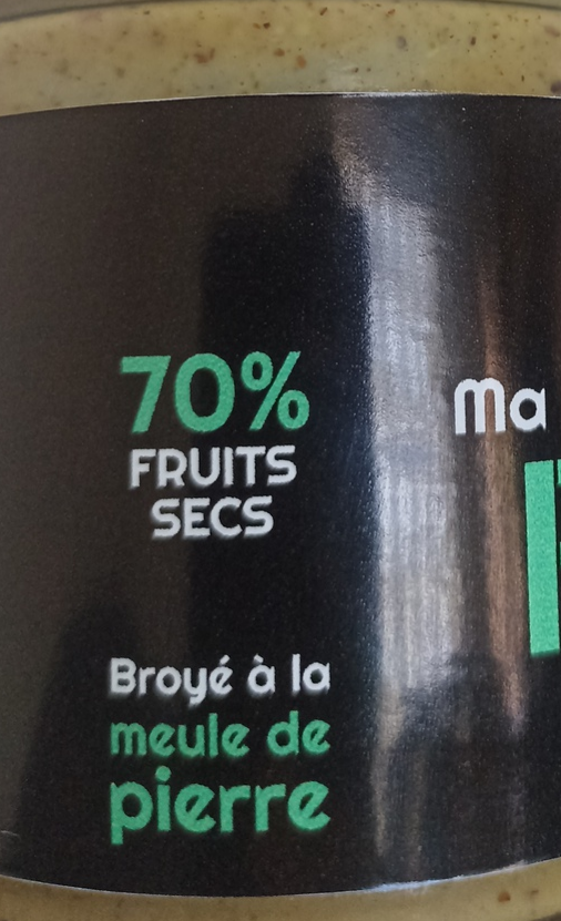 Beurre de Pistache 100% Naturel Sans Additifs 200 Gr - Prix en Algérie