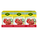 PUREE DE TOMATES 3 X 200G ZAKIA - Panier d'Orient épicerie orientale en ligne