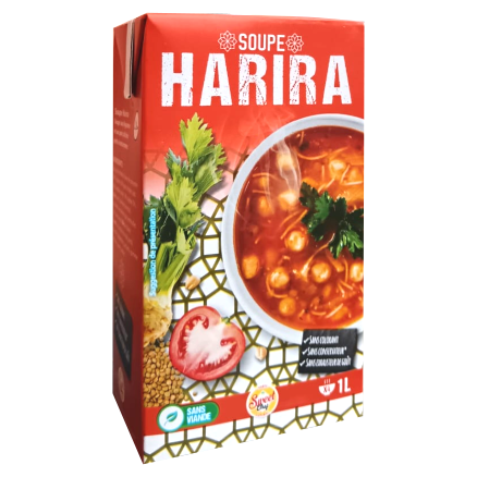 SOUPE HARIRA SWEET CHEF 1L - Panier d'Orient épicerie Orientale en ligne, Halal