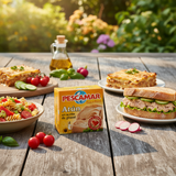 PLEIN DE RECETTES AVEC LE THON À L'HUILE DE TOURNESOL PESCAMAR 80G - Panier d'orient épicerie orientale en ligne