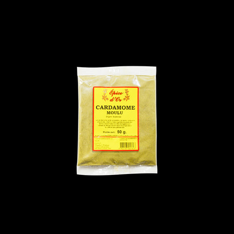 CARDAMOME MOULUE ÉPICES D'OR 50G - Panier d'orient