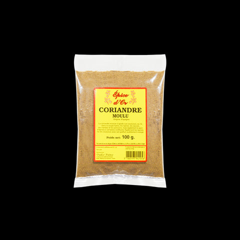 CORIANDRE MOULU ÉPICES D'OR 100G - Panier d'orient