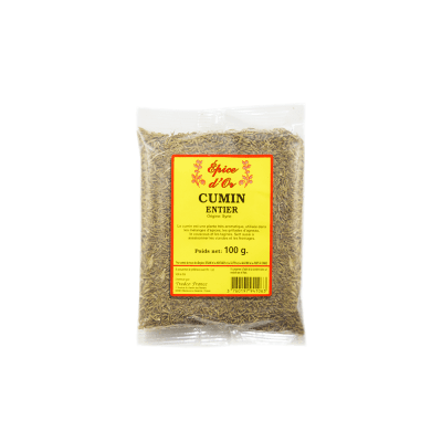 CUMIN ENTIER ÉPICE D'OR 100g - Panier d'orient, épicerie orientale en ligne, halal