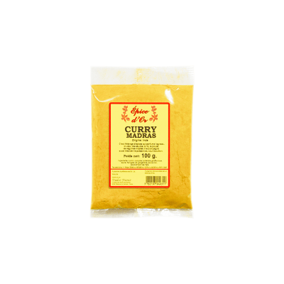 CURRY MADRAS 100G - Panier d'orient