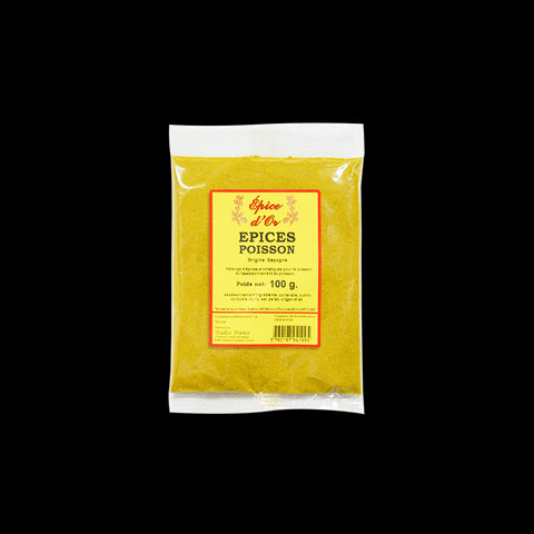 ÉPICES POISSON ÉPICES D'OR 100G - Panier d'orient