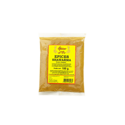 ÉPICES SHAWARMA ÉPICES D'OR 100g - Panier d'orient épicerie orientale en ligne, halal