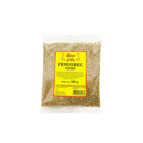 FENUGREC ENTIER ÉPICES D'OR 100G - Panier d'orient épicerie orientale en ligne