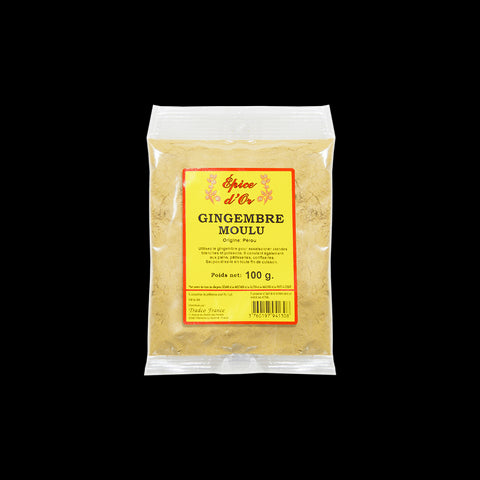 GINGEMBRE POUDRE ÉPICES D'OR 100G - Panier d'orient épicerie orientale en ligne