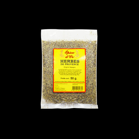 HERBES DE PROVENCE  ÉPICES D'OR 50G - Panier d'orient