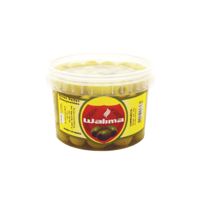 OLIVES VERTES DENOYAUTEES WALIMA 600g - Panier d'orient