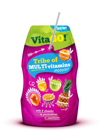 Boisson aux fruits VitaGO Multivitamine Carton x8 poches 20cl - Panier d'orient