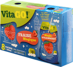 Boisson aux fruits VitaGO Fraise Magique Carton x8 poches 20cl - Panier d'orient