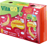 Boisson aux fruits VitaGO Pom’Banane Carton x8 poches 20cl - Panier d'orient