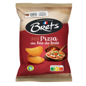 Chips Brets ondulées saveur Pizza au feu de bois 125G - Panier d'orient