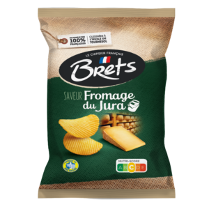 Chips Brets ondulées saveur Fromage du Jura 125G - Panier d'orient