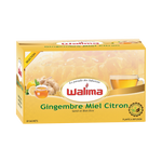 INFUSION GINGEMBRE MIEL CITRON WALIMA  20 SACHETS - Panier d'orient