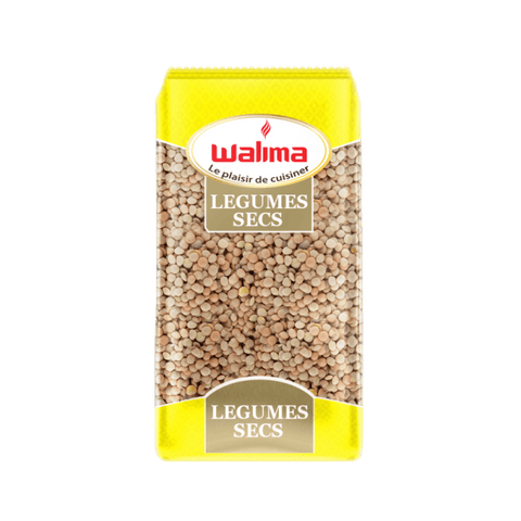 LENTILLE BLONDE 4MM  WALIMA 1KG - Panier d'orient