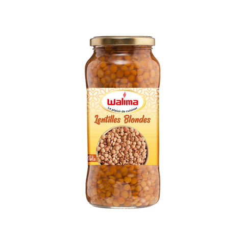 LENTILLES BOCAL WALIMA 400G - Panier d'orient