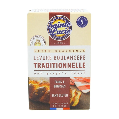 Levure boulangère traditionnelle Sainte Lucie 5 sachets - Panier d'orient