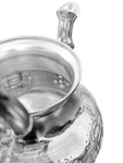 Théière marocaine moderne en cuivre et Acier inoxydable 50cl - Panier d'Orient épicerie orientale en ligne