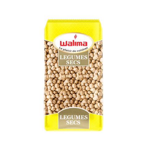 Pois Chiches Crue Gros WALIMA 1KG - Panier d'orient épicerie orientale en ligne 