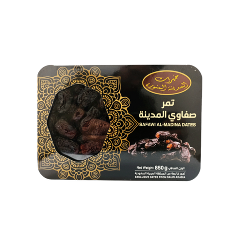 Dattes Safawi Al-Madina 850g - Panier d'orient épicerie orientale en ligne