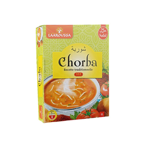 Soupe Chorba recette traditionnelle Laaroussa 1L - ¨Panier d'Orient épicerie orientale en ligne