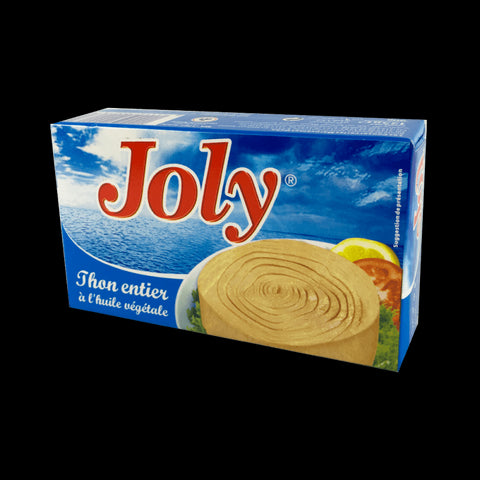THON ENTIER A L'HUILE VÉGÉTALE JOLY  125G - Panier d'orient