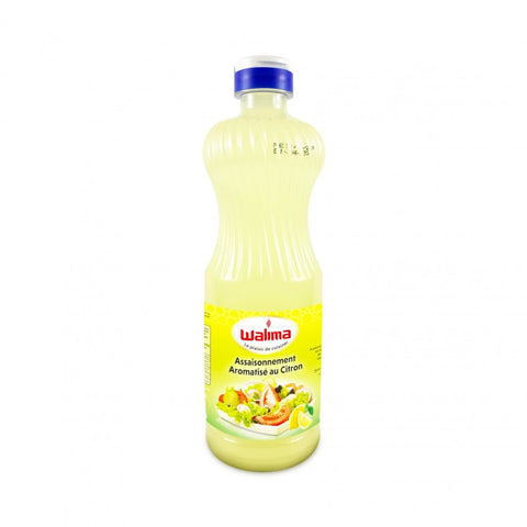 VINAIGRE DE TABLE AROMATISÉ AU CITRON WALIMA 50CL - Panier d'orient